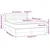 Vidaxl Box spring posteljni z vzmetnico črn 140x190 cm žamet