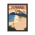 Wallity Uramljena slika Hawaii, 55x75 cm