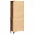 Highboard 2 pcs Staro drvo 69,5 x 34 x 180 cm Konstruirano drvo