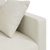 Sofa Krema 138 x 78 x 80 cm Baršun