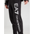 EA7 Emporio Armani Hlače črna/bela