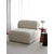 Atelier del Sofa Fotelja Soli 89x74x89cm Bela