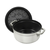 Caserolle lonec COCOTTE, 28 cm, okrogel, beli tartuf, lito železo, Staub