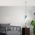 Opviq Luster Kesik, 32-121cm, O14 cm, Plavi