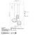 Opviq Luster Asker-15202, 55x55x130cm, IP20, Belo-crni