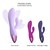 Love to Love Funky Bunny Rabbit Vibrator Mauve