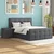 Boxspring Krevet Josie C 180/200 cm , tamnosiva