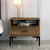 HANAH HOME Noćni stočić Lizbon 532 Walnut