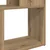 Set TV komoda Zidne Smeđa 60 x 24 x 156 cm Konstruirano drvo