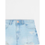 Sinsay - High waist kratke pantalone od trapera - plava