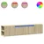 Zidni TV ormarić LED boja hrasta sonome 180x31x39,5 cm