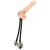 You2 Toys Metalni Prsten za penis sa tegovima Crni
