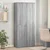 Visoka komoda siva sonome 80x35x180 cm od konstruiranog drva