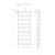 METRO DOS kopalniški radiator 550x1430 mm, črna mat - Črna mat barva - 550x1430 mm - Sapho - METRO DOS - 24 - Jeklo - Oblika H - Oblika H - 550 - 1430 - 4.8 - 14