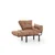 ATELIER DEL SOFA Fotelja Nitta Single Light Brown