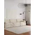 Atelier del Sofa Trosed Soli 267x74x89cm Beli