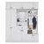 Hanah Home Komplet predosblje Beli