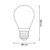 SET 2x LED sijalica PARTY E27/0,3W/36V ljubičasta