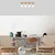 Opviq Luster Mirro-12232, 60x10x10 cm, 4xE27, 40W, Zlatne boje