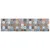 vidaXL Podloge za stopnice 15 kos 76 x 20 cm Modra Poliester