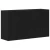 Kreveta Crni hrast 120 x 36 x 69 cm Konstruirano drvo