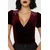 ženska majica - Crimson Web Wrap - KILLSTAR - KSRA013841
