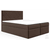 Boxspring postelja 72 - 200x200 cm