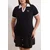 Trendyol Curve Ženska bluza Tbbss25Af00059, Crna