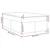 Vidaxl Box spring postelja z vzmetnico temno rjava 160x200 cm blago