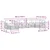 Set vanjskih sofa s jastukom 7 pcs Prirodna i antracit