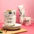 Florina Porcelanasta skleda za solato za otroke Bows 13 cm