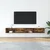TV ormarići 2 kom boja dimljenog hrasta 100x31x25,5 cm drveni