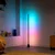 PHILIPS WIZ CRNA LED STAJAĆA SVJETILJKA 1.4M 2700-6500k+RGB DIMABILNA