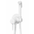 REA Lungo Loop pipa za bidet bela