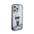 Maska Karl Lagerfeld Hc Liquid Glitter Ikonik za iPhone 15 Pro 6.1 transparent (KLHCP15LLKKNSK)