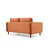 Atelier del Sofa Dvosed Rome 90x70x175cm Narandžasti