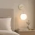 Opviq zidna lampa GEDIK-20445-D, 1 × E27, bež