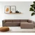 Atelier del Sofa Ugaona garnitura Mora XL 320x69x180cm Braon