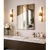 HANAH HOME Ogledalo Vertex Bronze v2