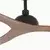 FARO 33447WT - Stropni ventilator GOTLAND L, braon/crna, prečnik 132 cm WT + DO