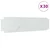 Rubnjaci za travnjak 30 pcs Srebrno 100 x 25 x 0,07 cm