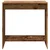 Vidaxl Barska miza starinski les 102x50x103,5 cm inženirski les