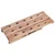 Stalak za vino za 15 boca 26x50x70 cm masivno drvo mahagonija