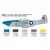 Model Kit letalo 1484 - P-51D Mustang Aces (1:72)