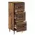 Ormar s ladicama Staro drvo 33 x 34,5 x 89,5 cm