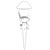 Lessentiel Maison Spoljna zidna lampa BBO-68163-BSY, 52 cm, IP65, E27, Crna