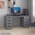 Hanah Home radni sto Alen 150cm 8 Drawer, 150 cm, antracit