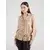 VERO MODA Bluza VMBUMPY temno bež/bela
