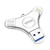 iDiskk USB Flash memorija, 128GB, USB 3.0, Type-C, Lightning, Srebrne boje