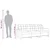 Vidaxl Trosed siv 180 cm umetno usnje